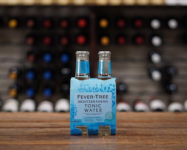 Fever Tree Premium Mediterranean Tonic Light Water - Case (24 x 200ml)