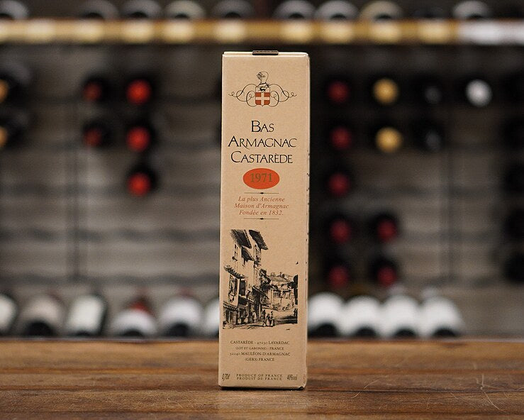 Castarède Bas Armagnac 1971 Gift Boxed.