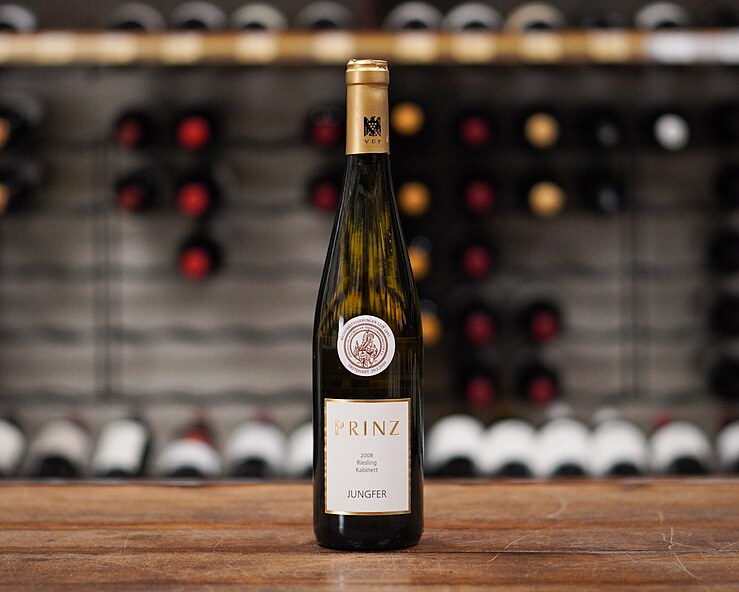 Prinz Auktion Reserve Jungfer Riesling Kabinett Goldkapsel 2008