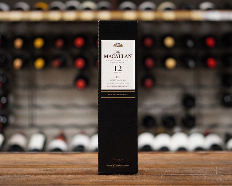 The Macallan Estate 12 Year Old Sherry Oak Cask Scotch Whisky 700mL