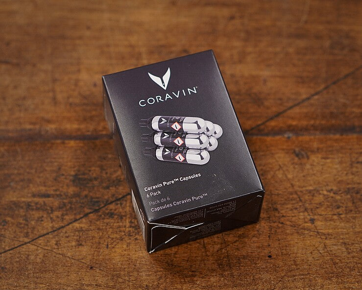 Coravin Pure Argon Capsules. 6-pack – Rathdowne Cellars