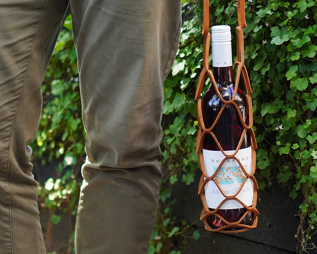 Mark Honore 'Botello' Bottle Bag - Tan