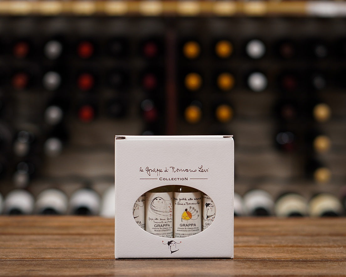 Levi Serafino le Grappa di Romano Levi Collection (4x50ml)