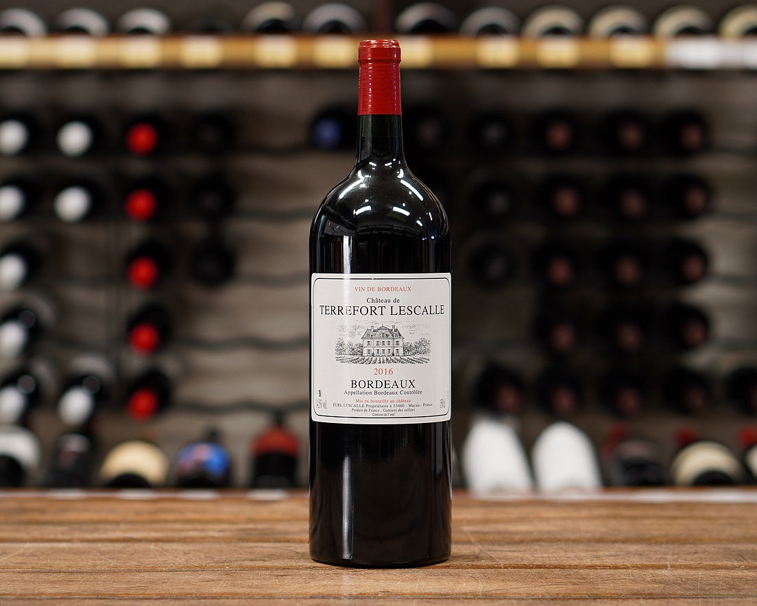 Château de Terrefort Lescalle Bordeaux 2016 Magnum