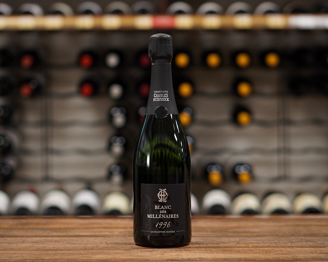 Charles Heidsieck Blanc des Millénaires 1996. Crayère Collection.