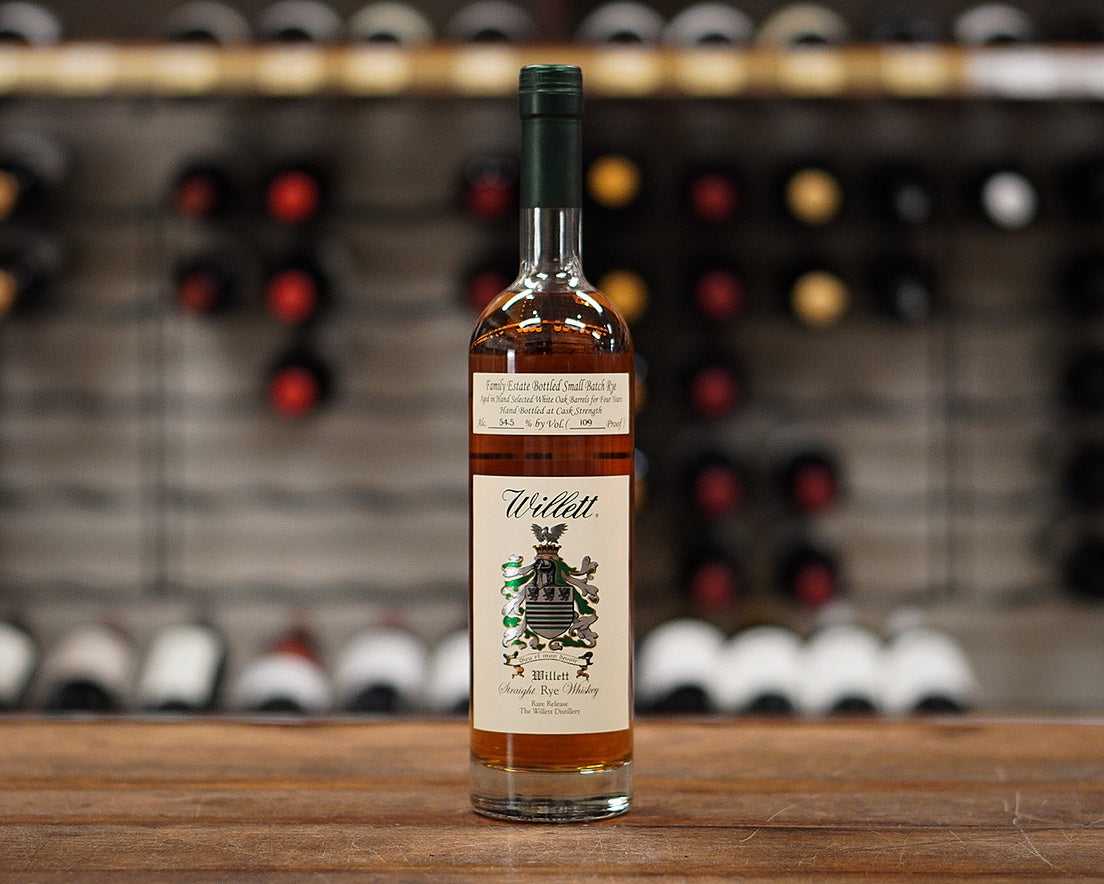 Willett Family Small Batch 7 Year Old Rye Whiskey. Cask Strength, 51.2%