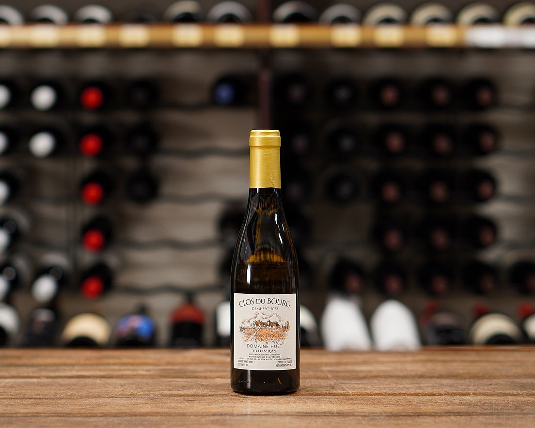 Huet Vouvray Clos du Bourg Demi Sec 2022 375ml