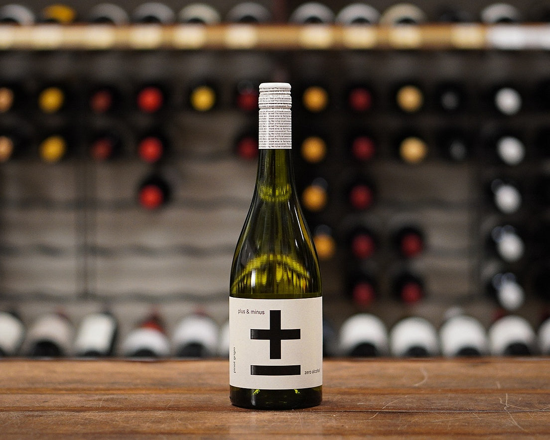 Plus & Minus Pinot Grigio (non Alcoholic) 2025 750ml