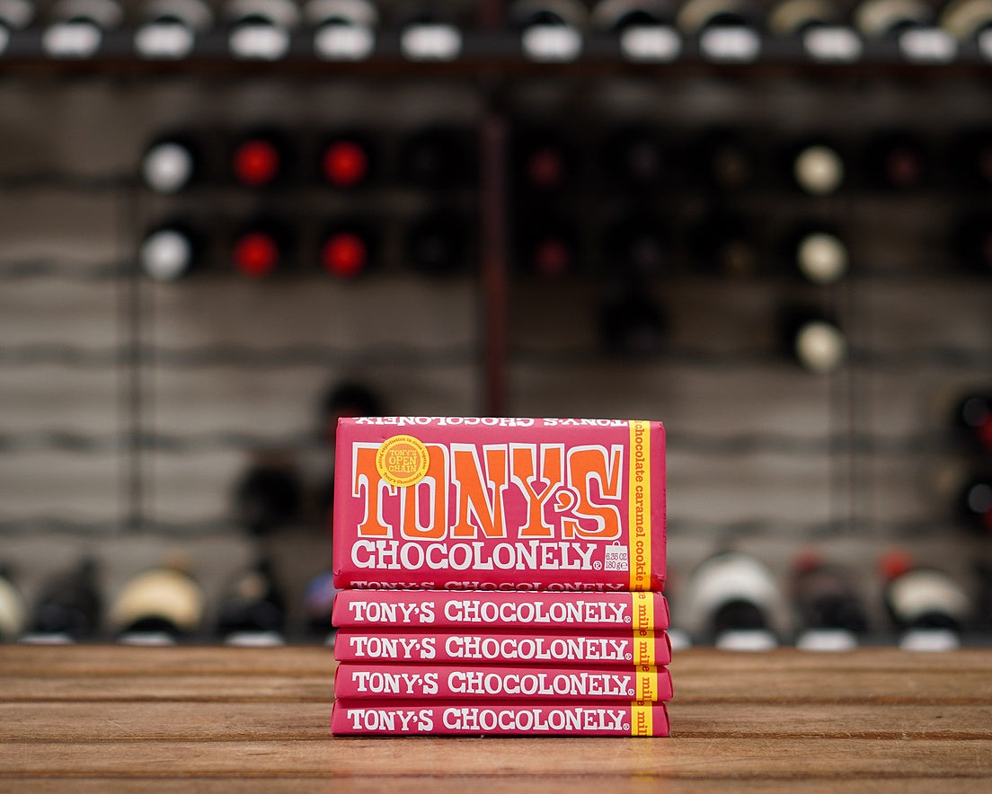Tony's Milk Chocolate Caramel Cookie 180g