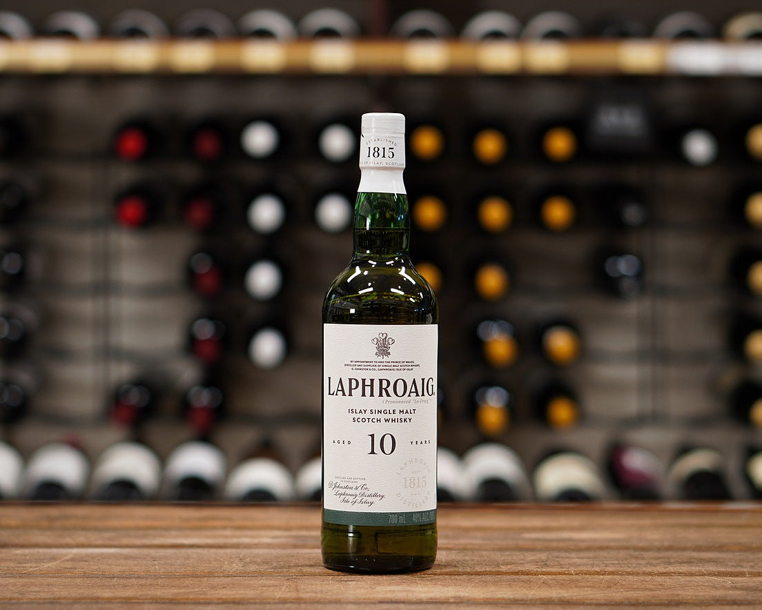 Laphroaig 10 Year Old Single Malt Scotch Whisky 40% 750ml